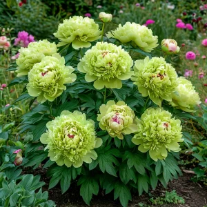 Пион Зеленые Бобы купить по цене от 610р. в интернет-магазине «Посадика» с доставкой почтой в в Воронеже и по всей России – [изображение №1].