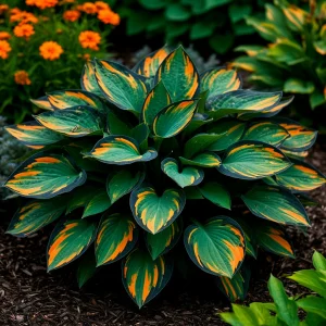 Хоста Бархатный Полог купить по цене от 560р. в интернет-магазине «Посадика» с доставкой почтой в в Воронеже и по всей России – [изображение №1].